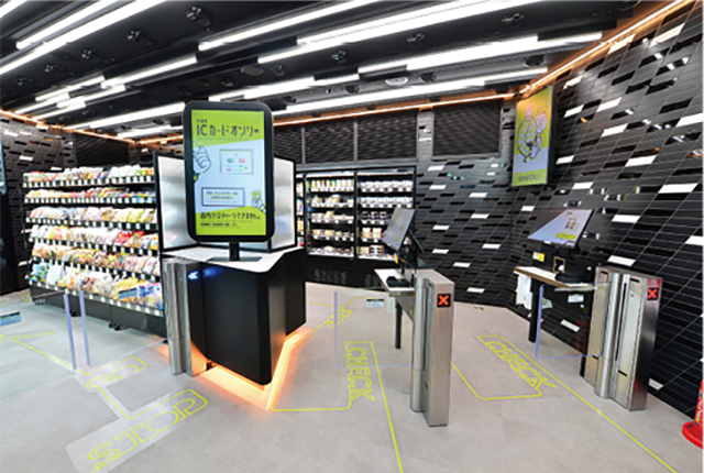 無人AI決済店舗「TOUCH TO GO」<br> 提供：JR東日本