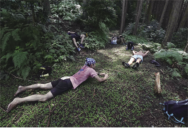 競走ではなく森や自分と一体化することが大切な「リラックス・ラン」