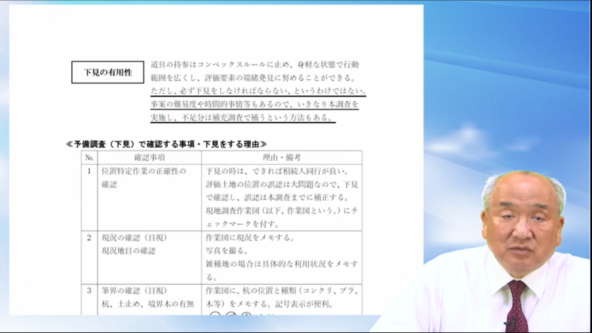 土地評価の基礎 ～土地評価の準備から実務への第一歩～（2）