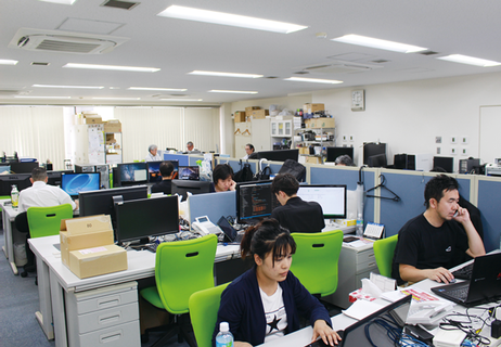 オフィスの様子