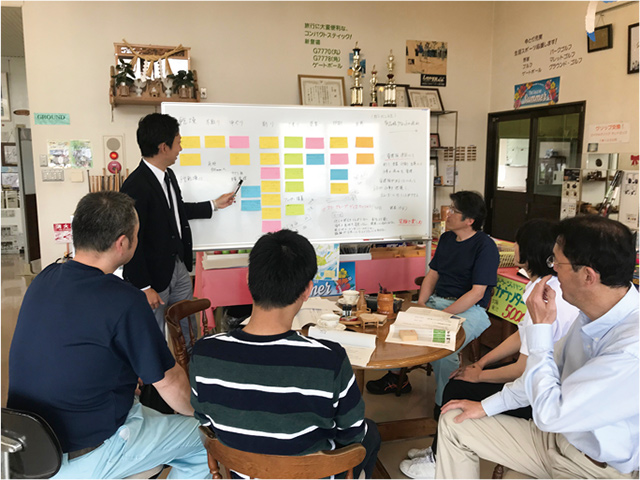 ロンウッドでの会議の様子