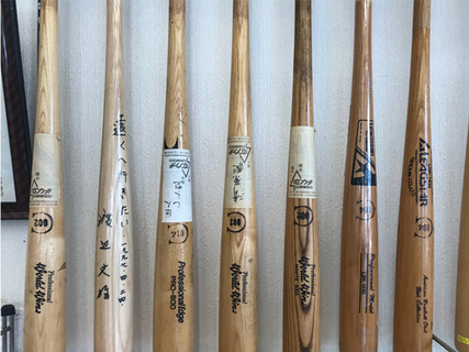 ロンウッドの木製バット