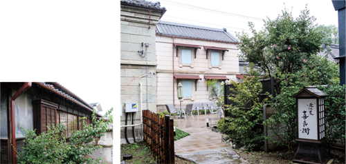 2019年にオープンした食事処「近江屋喜兵衛」