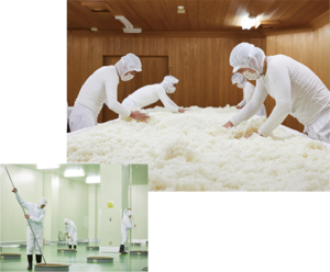 質の良い酒をより多くの人に。量産化を目指すも人手が必要な工程には人材をしっかりと投入する