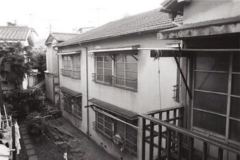 1981年、立て壊し前に撮影されたトキワ荘の様子 写真2