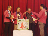 鏡開き(中央樽)