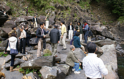 日本百選に選ばれている大川の滝