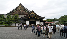 「二条城」にて